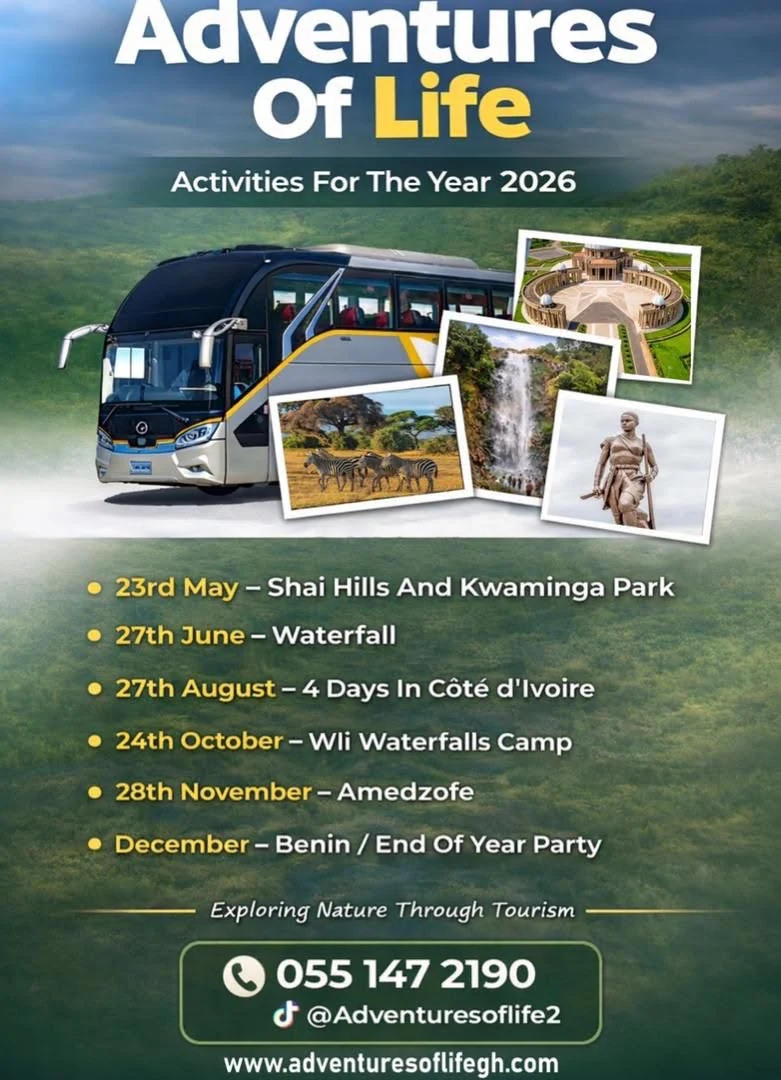 2026 Adventures of Life roadmap poster